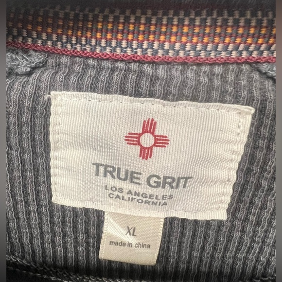True‎ Grit Charcoal Zip-Up-XLarge Pullover - Picture 3 of 6